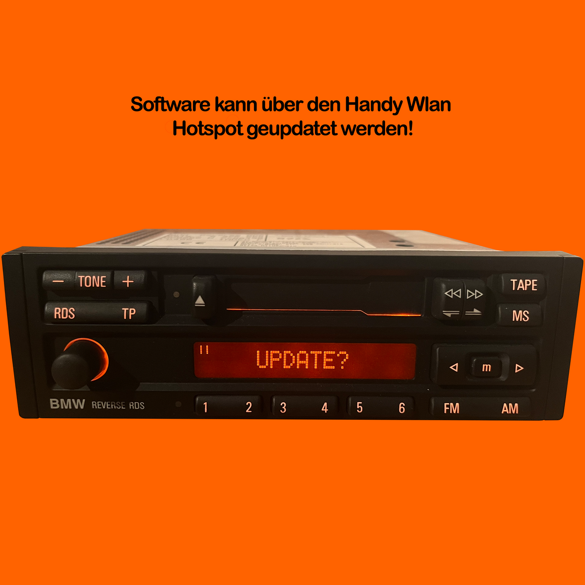 BMW Reverse RDS Bluetooth conversion