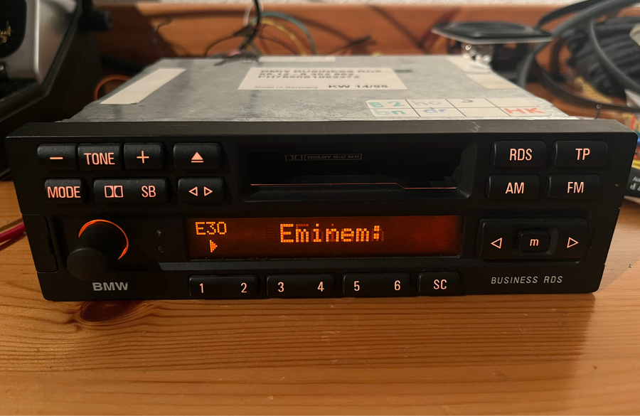 BMW Business RDS converted to Bluetooth