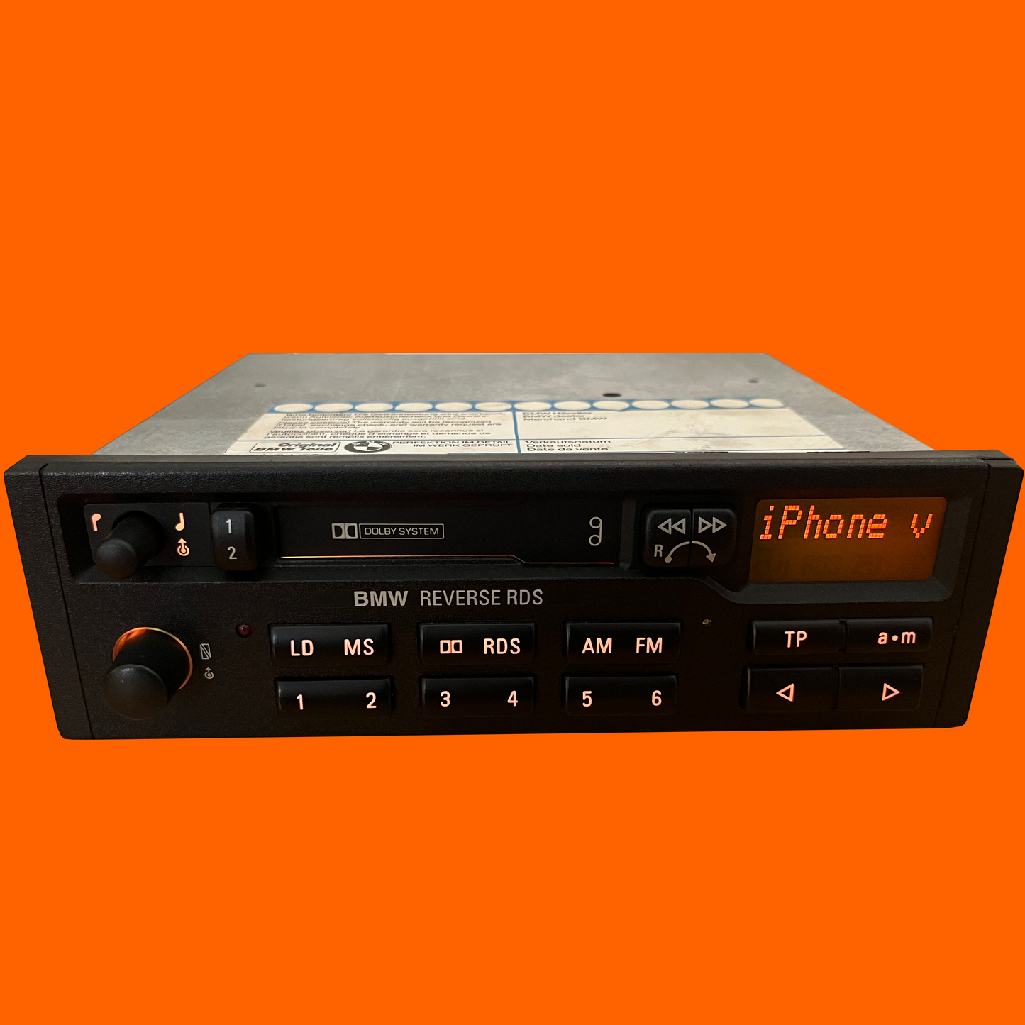 BMW Reverse RDS Bluetooth Umbau (kleines Display)